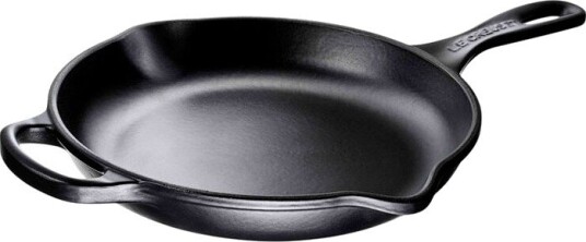 Le Creuset Støpejernspanne (20 cm) Sort