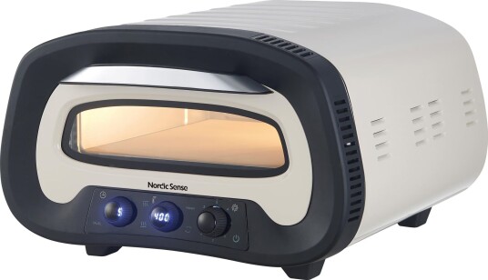 Nordic Sense elektrisk pizzaovn 1700 watt beige Nordic Sense elektrisk pizzaovn 1700 watt beige