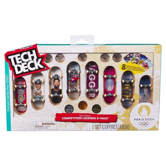 Tech Deck Olympic 96 mm Fingerboard 8 Pack 6070368