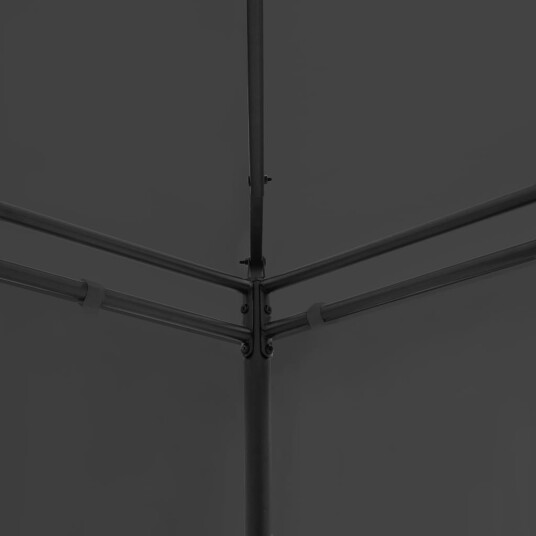 vidaXL Paviljong 600x298x270 cm antrasitt vidaXL Paviljong 600x298x270 cm antrasitt