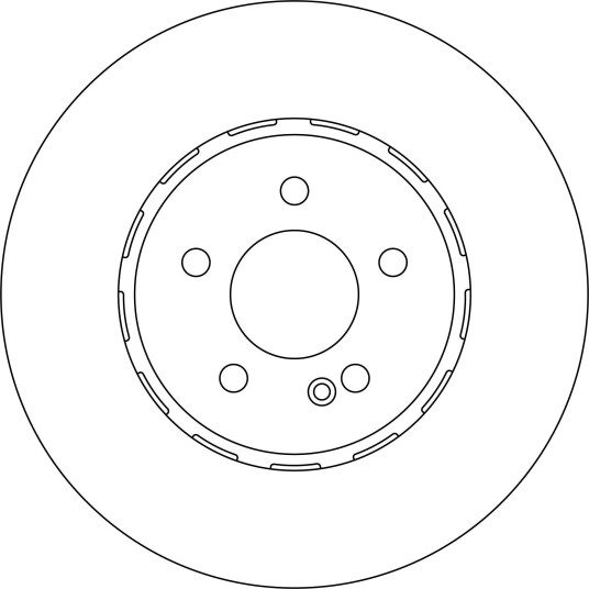 Bremseskive TRW DF6286S