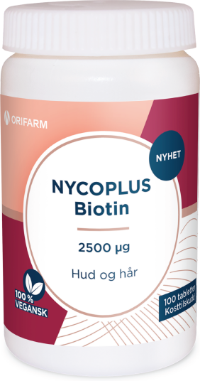 Nycoplus Biotin 2500 µg tabletter 100 stk.