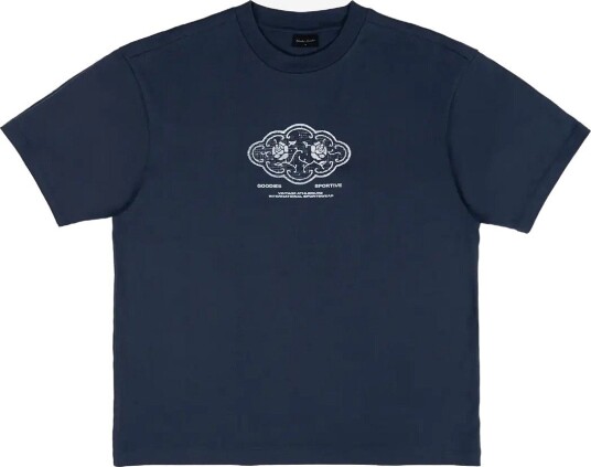 Goodies Sportive Filigrana Navy Tee NAVY M