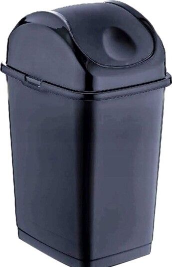 Triton Slim Vippebeholder 5 L – 185 X 150 X 280 Mm Grå