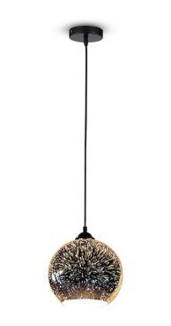 V-Tac 3D Glass pendellampe - Ø20 cm, E27