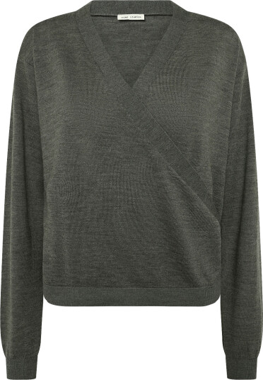 Esme Studios | Esjill Knit Wrap Top | M