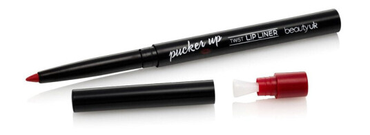 Beauty UK Pucker Up Twist Lip Liner No.8 Code Red