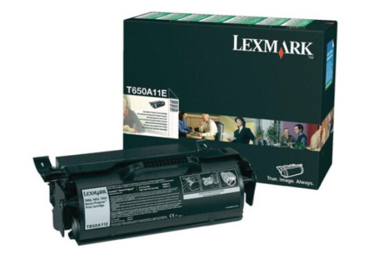 Lexmark T 650/652/654 BK prebate Toner - T650A11E Original - Svart 7000 sider Lexmark T 650/652/654 BK prebate Toner - T650A11E Original - Svart 7000 sider
