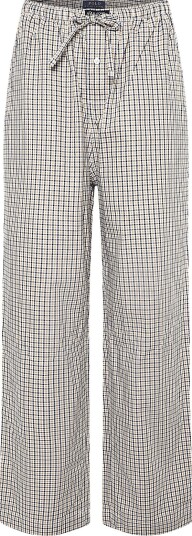 Polo Ralph Lauren Polo Bear Striped Cotton Pajama Pant KHAKI WHITE MULTI S