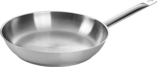 VEGA Stekepanne uten belegg; 28x5.7 cm ØxH; Stålgrå; Rund