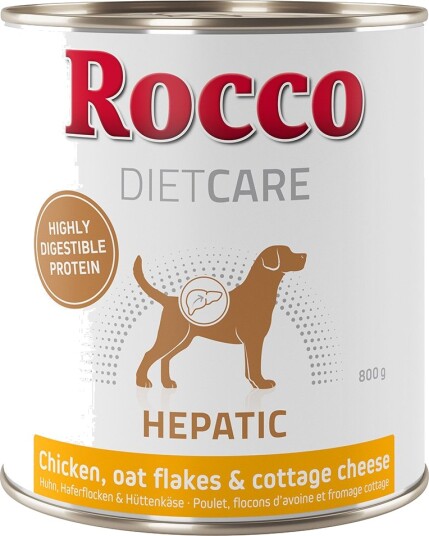 Rocco Diet Care Våtfôr Hepatic Med Havregryn Og Hytteost 12 X Kylling 800 G 12 X 800 G Rocco Diet Care Våtfôr Hepatic Med Havregryn Og Hytteost 12 X Kylling 800 G 12 X 800 G