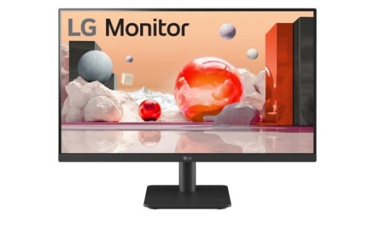 LG 24BA400 23.8" Full HD IPS PC-skjerm med HDMI og VGA - Svart LG 24BA400 23.8" Full HD IPS PC-skjerm med HDMI og VGA - Svart