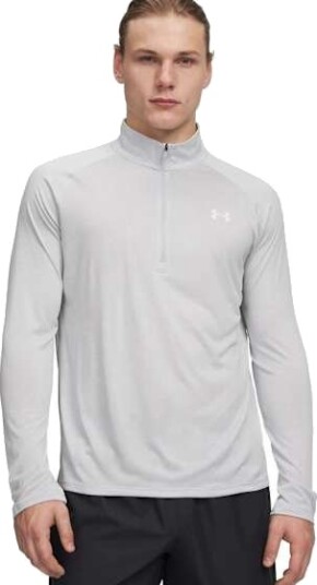 Under Armour Tech 2 . 0 1/2 Zip Halo Gray Halo Gray male XL