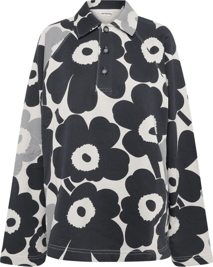 Marimekko Kuinka Pieni Unikko LIGHT GREY DARK GREY XXS