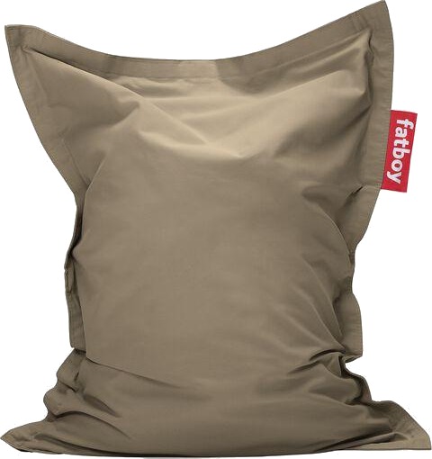 Fatboy Junior Canvas Recycled Sittesekk Grey Taupe Fatboy Junior Canvas Recycled Sittesekk Grey Taupe