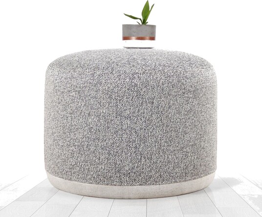 Harrodsburg Sittepuff 51 cm Grå