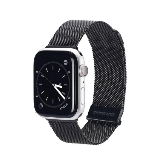 Dux Ducis Milanese Magnetisk Reim til Apple Watch 38/40/41mm Rustfritt Stål Svart