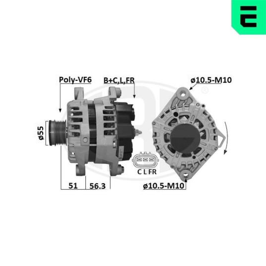 Dynamo ERA 209642A