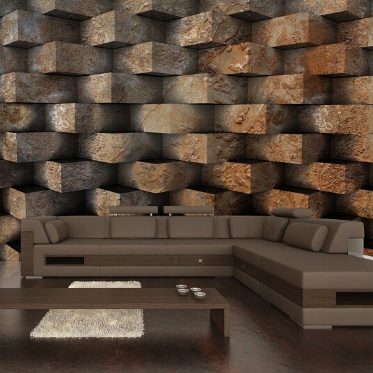 Fototapet Brick Braid 400x280 - Artgeist sp. z o. o.
