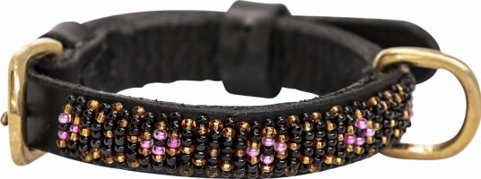 Kampuni Handmade Dog Collar Micro Faraja - Pink Micro