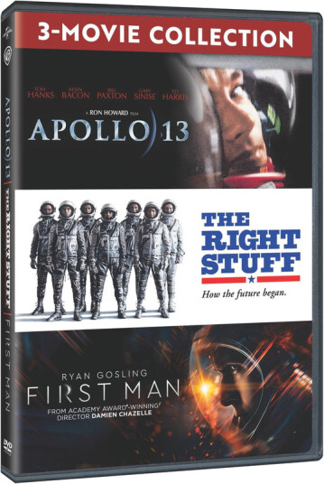 Apollo 13 / The Right Stuff / First Man 3Movie Collection DVD