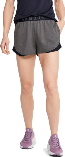 Under Armour Women's Play Up Shorts 3.0 XS, Carbon Heather