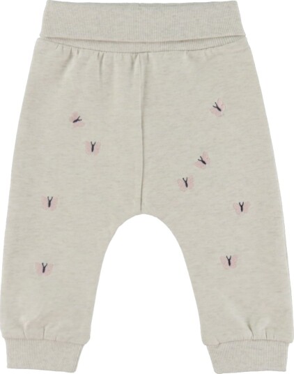 Name It Joggebukser NbfKarolle Peyote Melange Name It 74 Joggebukse Beige Hvit