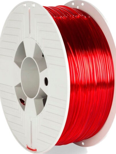 Verbatim PET-G Filament Transparent Rød 1.75 mm 1 kg