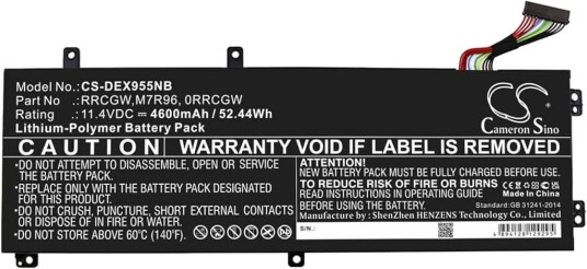 Batteri til Dell Precision 15 5510 osv