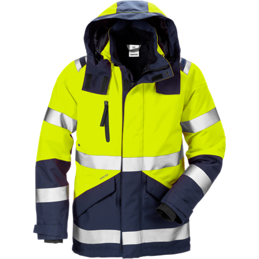 Fristads Skaljacka Gore-Tex 4988 Gxb, Klass 3 Varsel Gul/marinblå 3xl Fristads Skaljacka Gore-Tex 4988 Gxb, Klass 3 Varsel Gul/marinblå 3xl