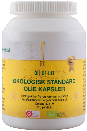 Oil of Life Standard Oljekapsler Ø 120 Kapslar Oil of Life Standard Oljekapsler Ø 120 Kapslar