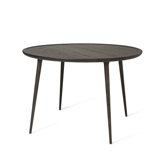 Mater Accent matbord rundt eik sirka grey, ø110 cm
