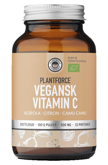 Plantforce Vitamin C Kompleks Pulver Ø 100g