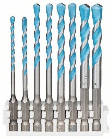 Bosch Hex-9 Multiconstruction Pick And Click, Sett Med 8 Deler, 3–8 Mm