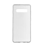 eSTUFF - Baksidedeksel for mobiltelefon - UV-belagt termoplast-polyuretan - gjennomsiktig - for Samsung Galaxy S10+