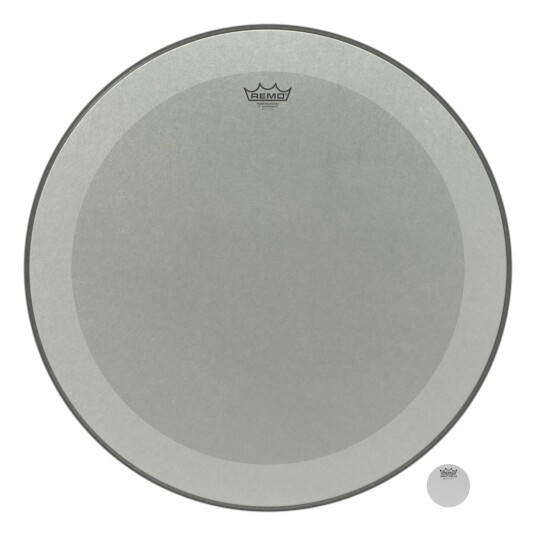 Remo P3-1026-Ra- Powerstroke P3 Renaissance Bass Drumhead, 26"