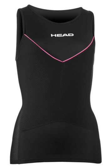 Head Swimrun Bat Top Lady Sort XS Woman