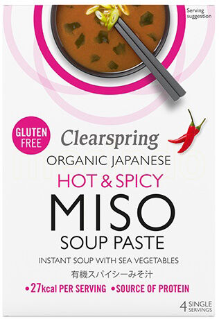 Clearspring Instant Miso Soup Hot & Spicy Ø 60g