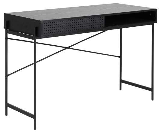 Nordform Angus skrivebord skyvedører svart. 1642168-01-118 1681738-01-0