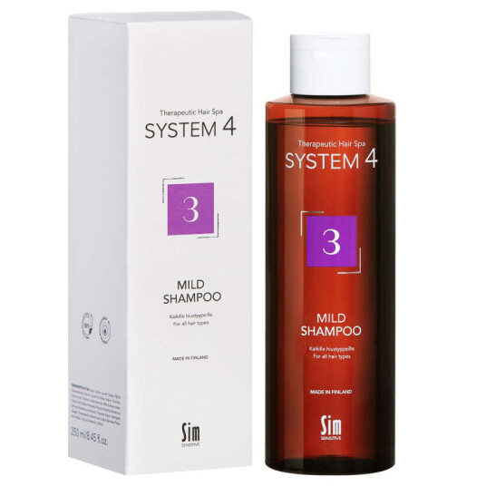 Sim Sensitive Mild Shampoo 250 ml for Flassbehandling