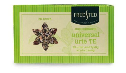 Fredsted Marcussens Universal te - 20 Poser