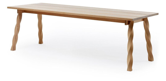 A2 Twist spisebord Eik