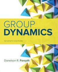 Group Dynamics Av Donelson (University Of Richmond) Forsyth