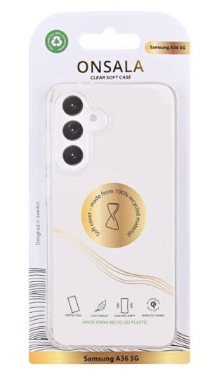 Onsala Resirkulert Gjennomsiktig Deksel til Samsung Galaxy A36 5G