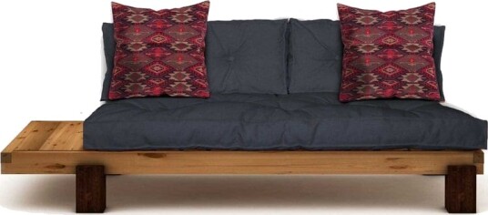 Fynros 2 seters Sovesofa Natur/Antrasitt