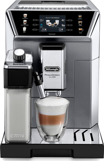 DeLonghi PrimaDonna Class ECAM 550.85.MS Helautomatisk Espressomaskin 19 bar / 2 liter DeLonghi PrimaDonna Class ECAM 550.85.MS Helautomatisk Espressomaskin 19 bar / 2 liter