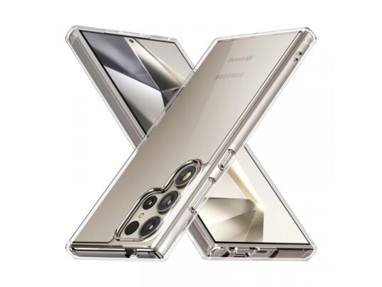 Crong Crystal Shield Deksel Samsung Galaxy S24 Ultra Transparent