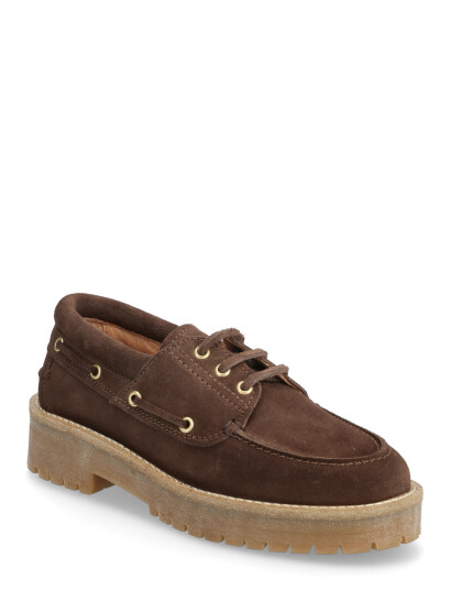 Pavement Alvina Suede Plateau - Brown - 36