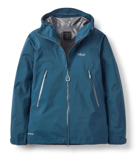 Rab Kangri Gtx Jacket Wmns Tempest Blue Size 08 Rab Kangri Gtx Jacket Wmns Tempest Blue Size 08