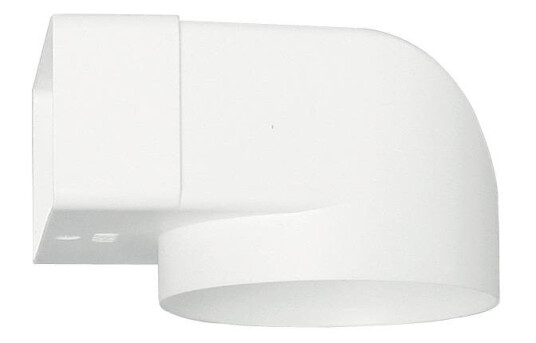 Fresh 840030 Bøye plast 110x54 mm 90° Ventilasjon